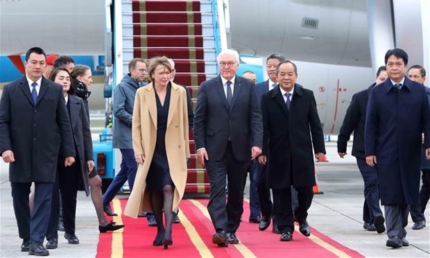 German President begins state visit to Vietnam